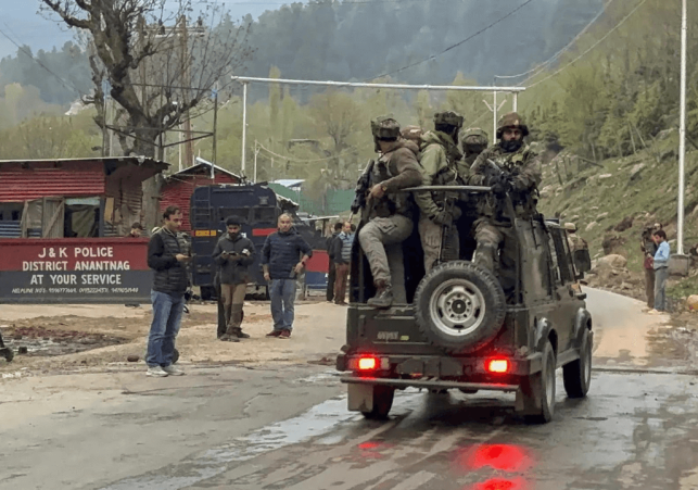 Terrorist attack in Kashmir